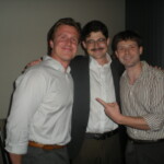 Clev Adam and Mills at the Content premiere