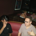 Max and Neej at Postino's