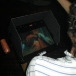 Reviewing footage