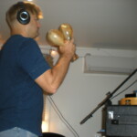 Jake recording maracas