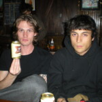 Me and Caleb at Blue & Gold
