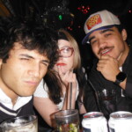 Me Bat and Grace at Cha Cha Lounge