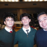 Uncle Juju and Aaron and Austen at Church