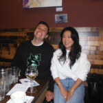 Uncle Sean and Aunt Diane at Vintage Vino & Espresso