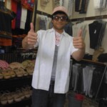 Me wearing a guayabera but I didn't buy it because it was $1200 MXN