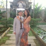Clev and Jess at the Reception