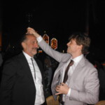 Phil buckled and spilled the wine but It Didn't Get On Me No Sir