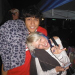 Me and Devon outside Zebulon