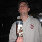 Chris busting at Sassafras Saloon